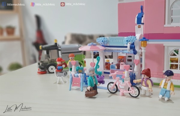 Image of Sluban lego compatible brick coffee shop