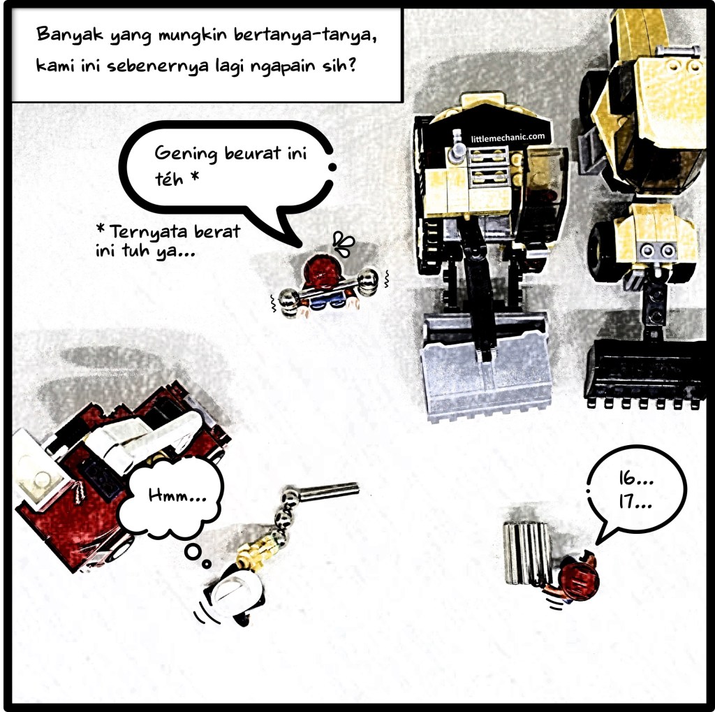 Banyak yang mungkin bertanya-tanya, kami ini sebenernya lagi ngapain sih?