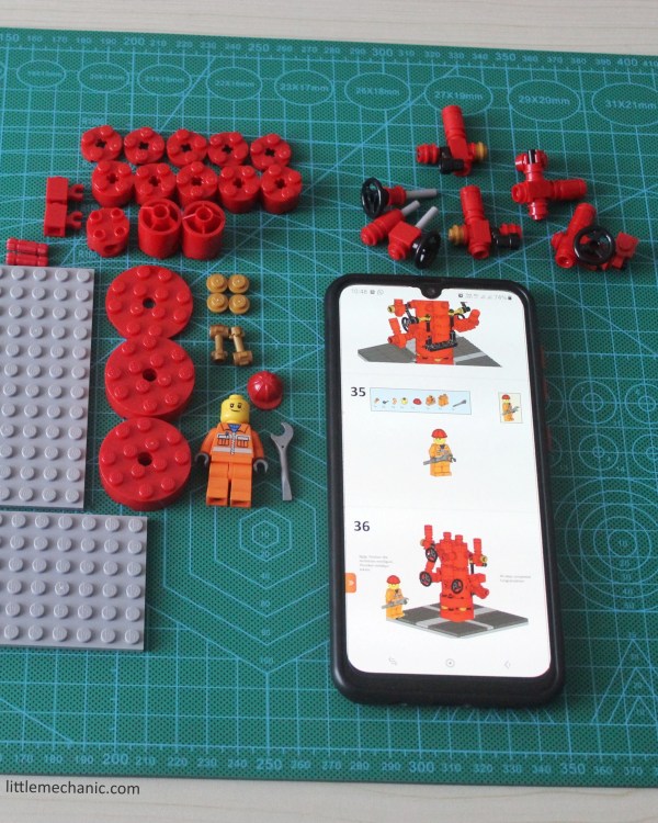building splitter wellhead custom lego set