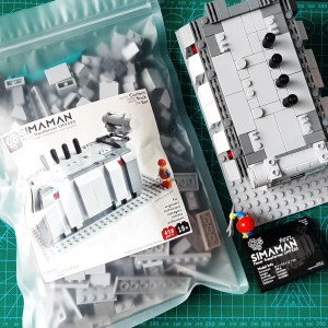Image of power transformer custom lego set lmv220
