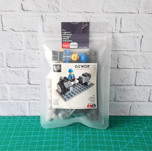 Image of centrifugal pump custom lego set