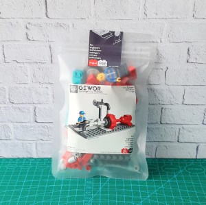 Image of centrifugal pump custom lego set