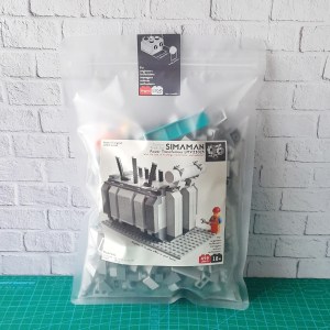 Image of power transformer custom lego set