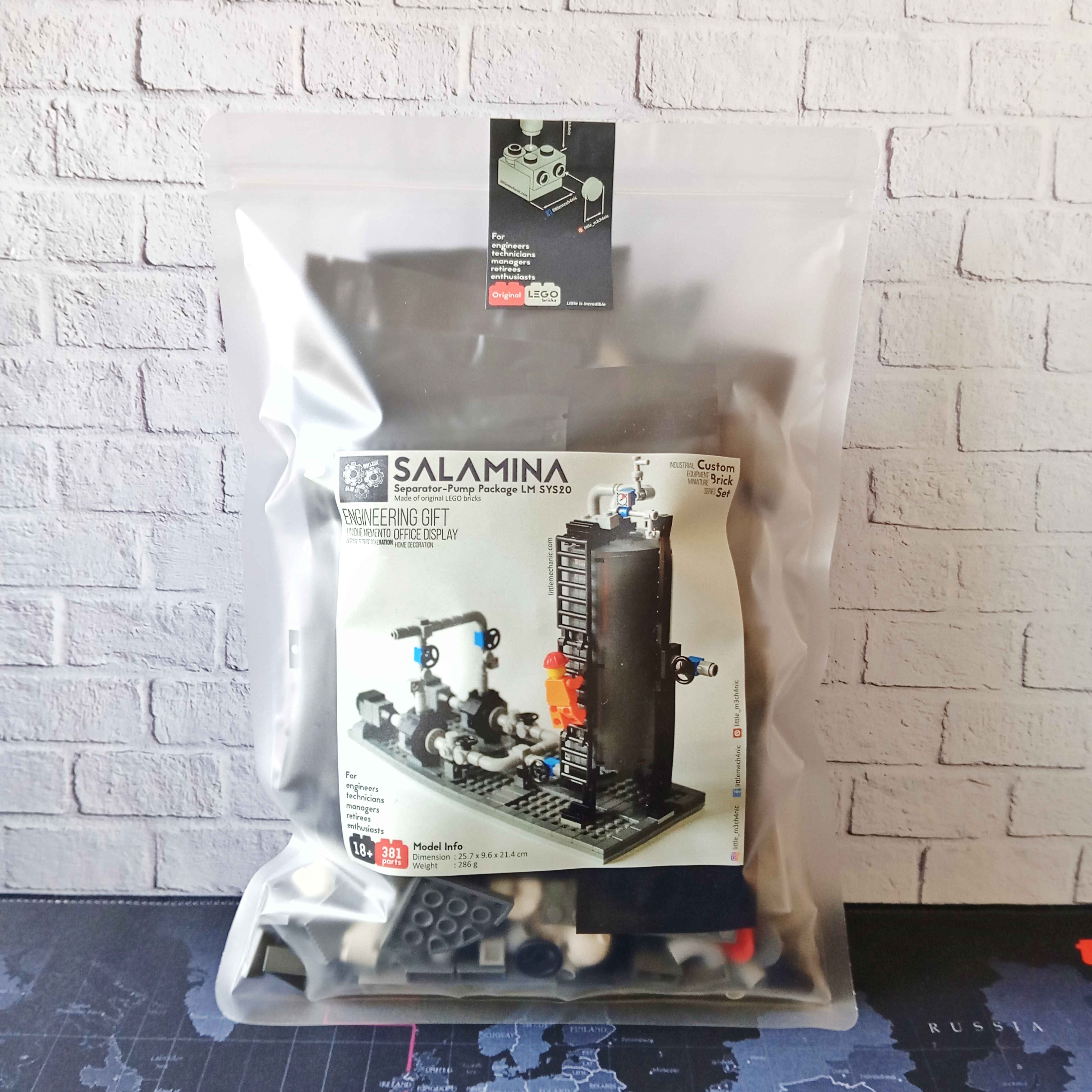 Image of separator-pump package custom lego set