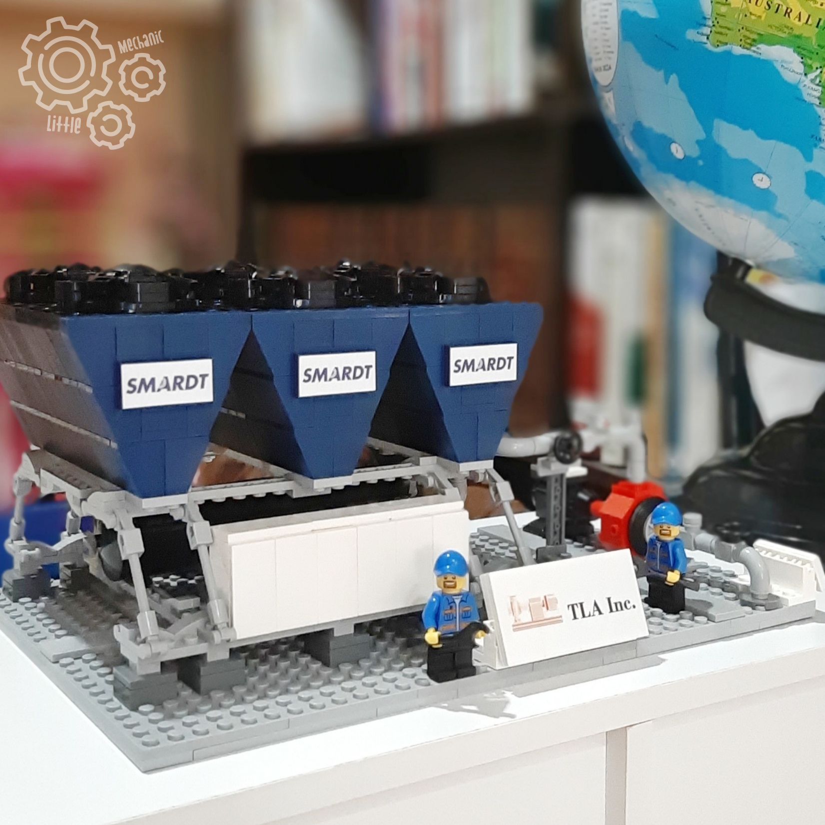 Image of t-class air-cooled chiller custom lego set