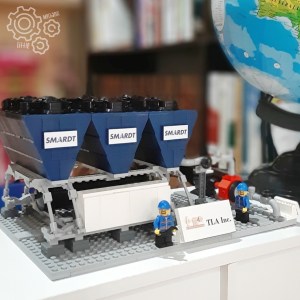 Image of t-class air-cooled chiller custom lego set