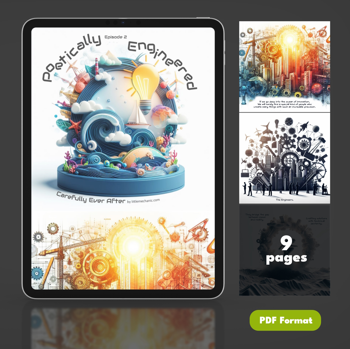 Image cover of ebook Poetically Engineered Episode 2: Carefully Ever After