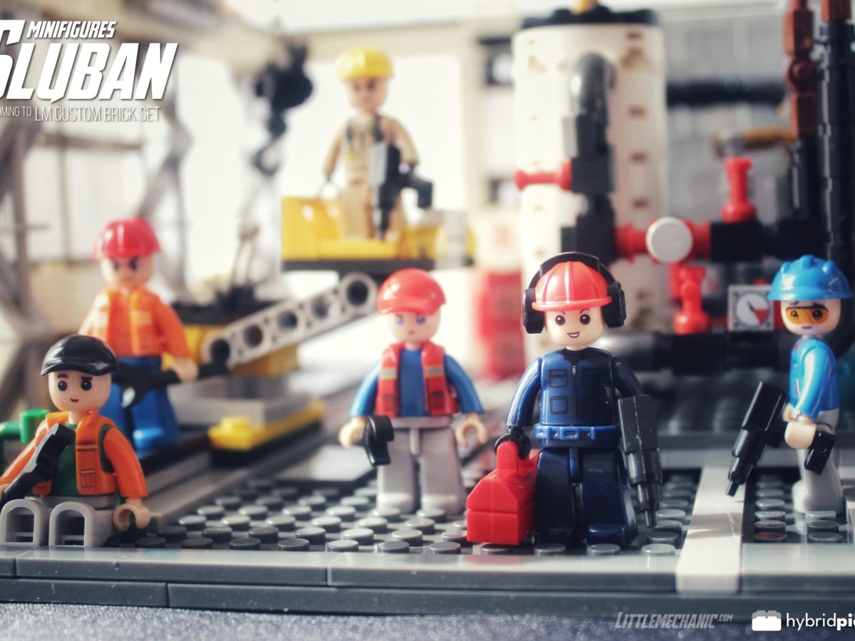 Sluban Minifigs and LMX&nbsp;Models