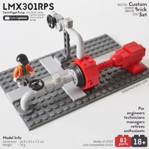 image of centrifugal pump custom lego set